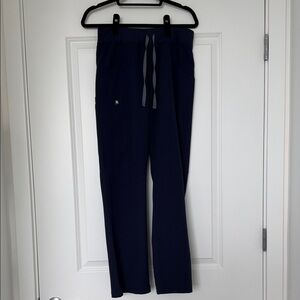 Figs Women's Navy Wide Leg Pants